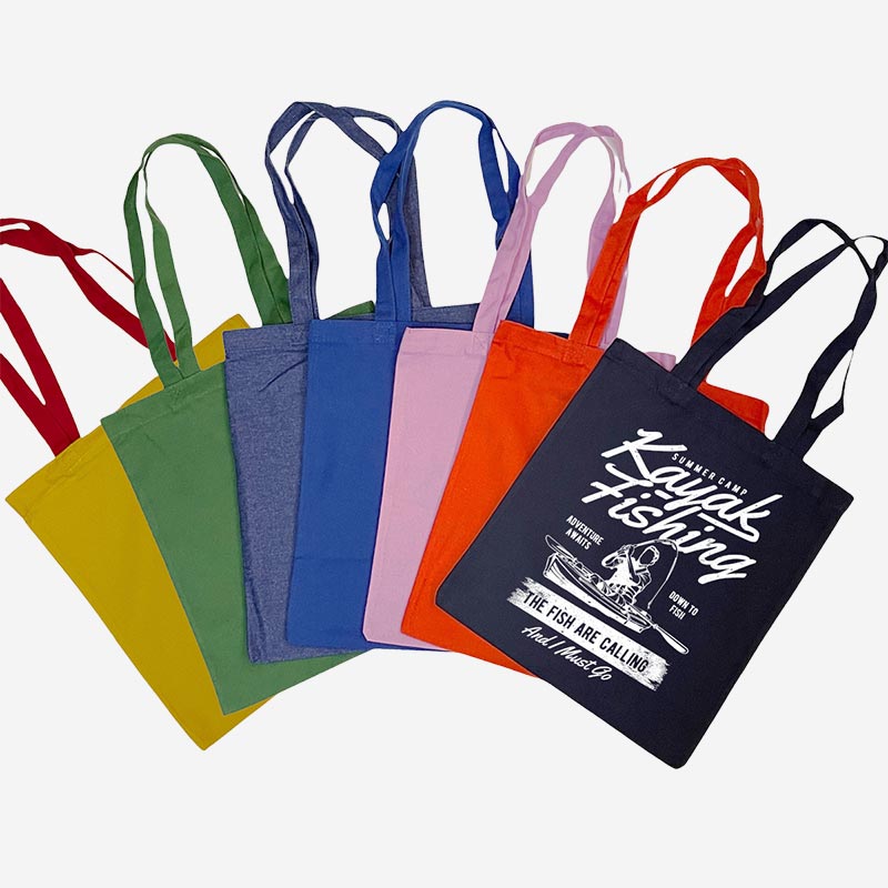 CB-01: Multi-Color Cotton Canvas Bags