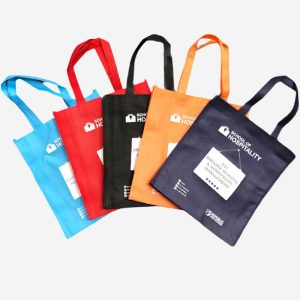 80 GSM ready stock A4 size non-woven recycle tote bags
