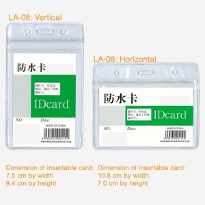 LA-08: PVC Card Holders