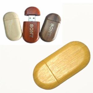 WUSB-01: Cap Type Wooden USB