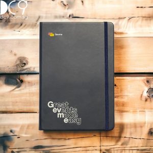 Customised Notebook for Gevme - Navy