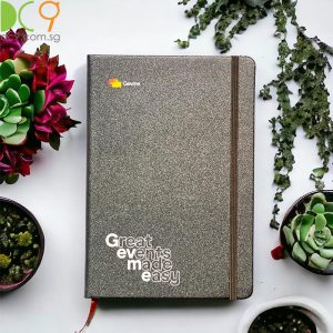 Customised Notebook for Gevme - Silver
