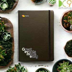 Customised Notebook for Gevme - Black