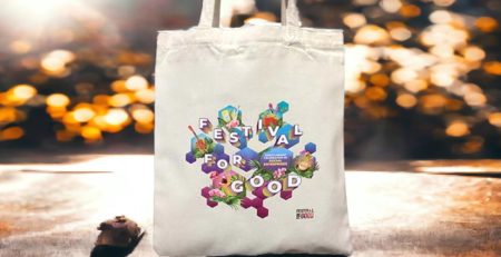 Cheap Canvas Bags with Heat Transfer Printing Festival for Good 2018