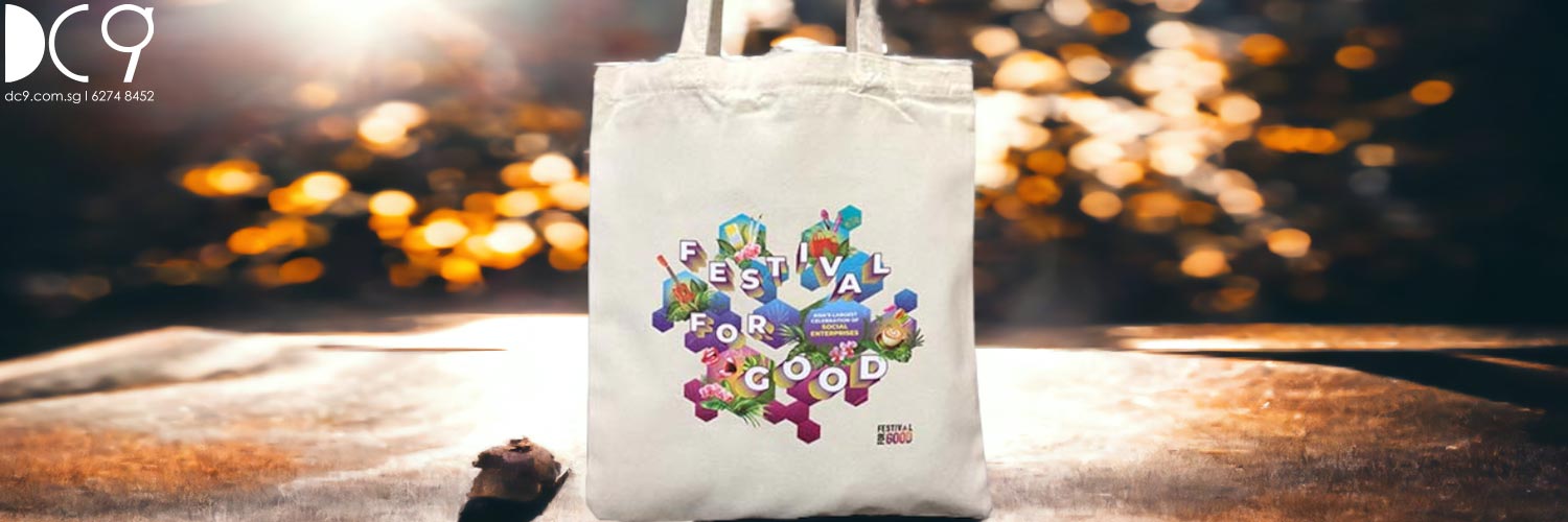Cheap Canvas Bags with Heat Transfer Printing Festival for Good 2018