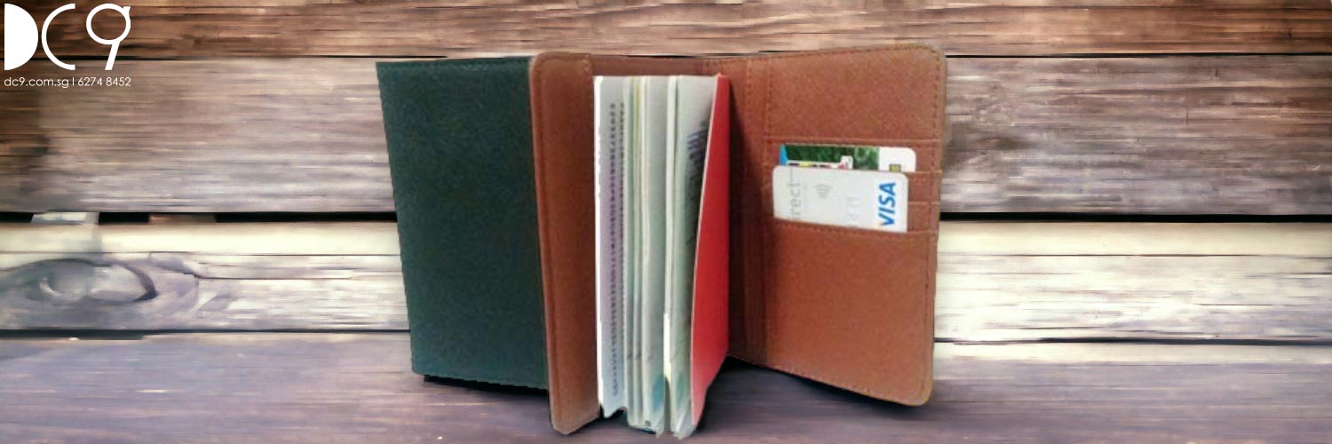 Customized passport holders are ideal door gifts in Singapore for your events