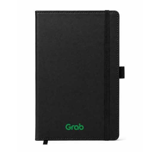 Black-corporate-notebook-with-custom-logo-printing