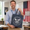 Denim Tote Bags for Singapore American School