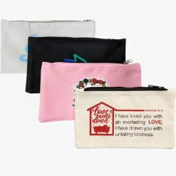 Custom Canvas Pencil Pouches Printing - Local Singapore Printer