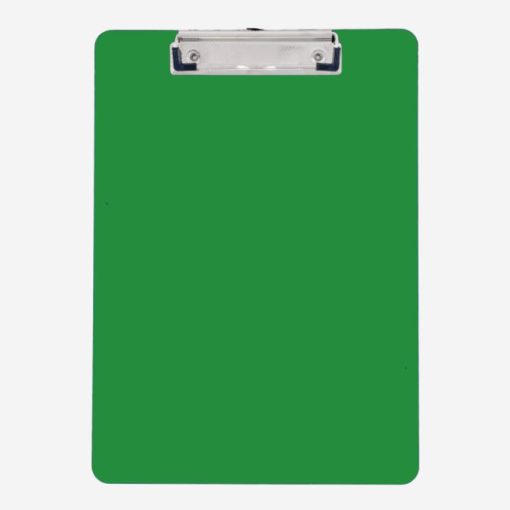 CLB 03 Customized Clipboards with silkscreen Printing Green
