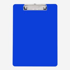 CLB 03 Customized Clipboards with silkscreen Printing Royal Blue