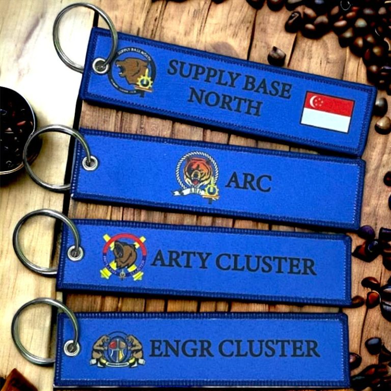 Custom Fabric Cloth Keychains | Stylish and Durable Promotional Tools