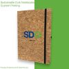 Custom cork notebooks printing for SDG Corporation in Singapore