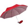 DC9 Customized Umbrella Printing Supplier UM06 3 Folds AL90PSW Red