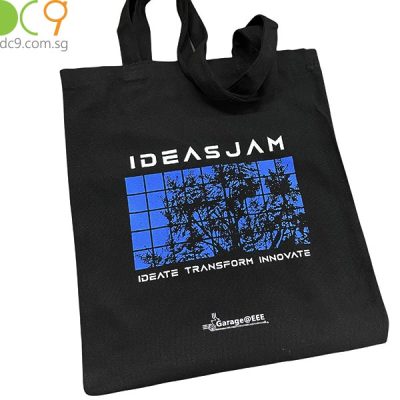 Black Canvas Bags Printing for IDEASJAM