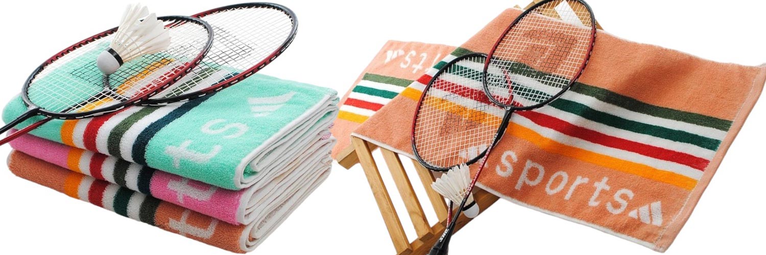 Customized Towels Singapore for Badminton Sports Events