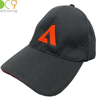 Custom Baseball Caps for Adobe Singapore – Black