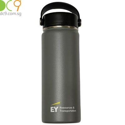 Customized Grey Flasks for Ernst & Young