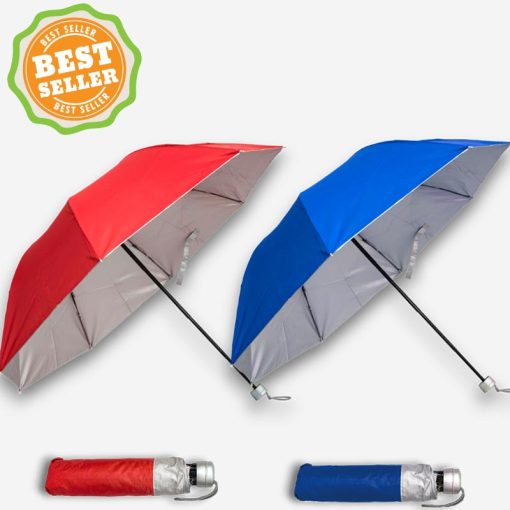 Cheapest 3-Folds Custom Umbrella Printing with UV Protection