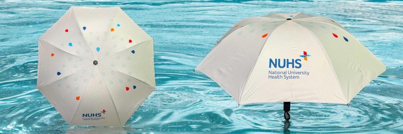 Comparing Umbrellas with Full Canopy Printing and Ready Stock Umbrellas with Limited Printing Area