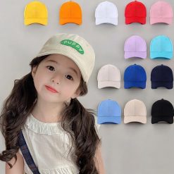 Kids Baseball Caps Printing Customization