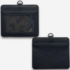 LA-12: Landscape PU Leather Card Holder Branded