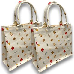 Laminated Canvas Tote Bags for McDonalds