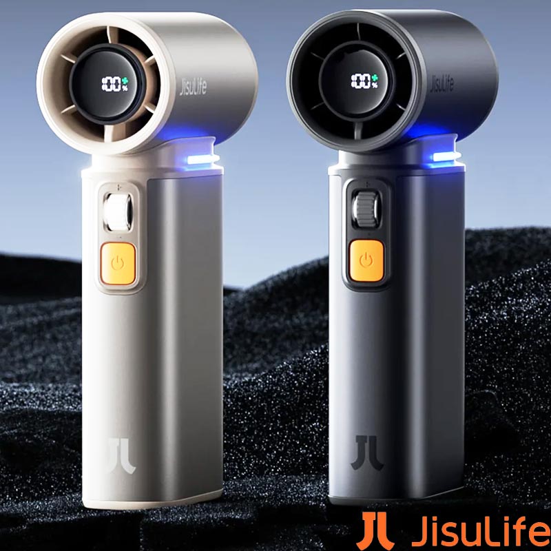 JISULIFE Handheld Fan Ultra1 Printing zoom