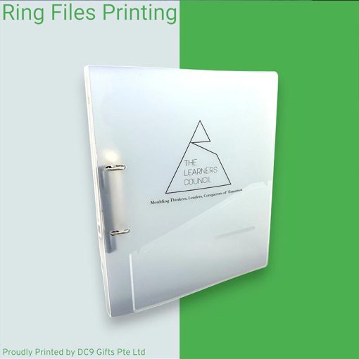 Custom A4 2D Ring File for The Learners Council