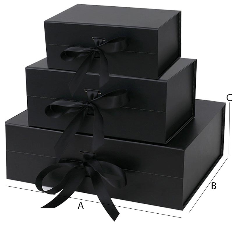 Premium Packaging Boxes with Magnetic Closure and Ribbons zoom