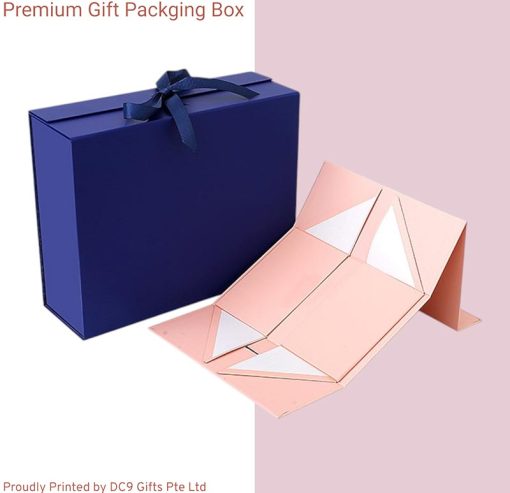 Premium Packaging Boxes with Magnetic Closure and Ribbons