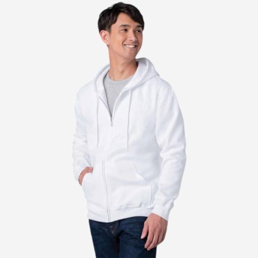 88600 Adult Full Zip Hooded Sweatshirt