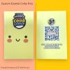 Enamel-01: Custom Enamel Pins for SAFRA SG60 Food Galore