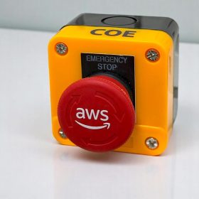 Emergency Stop Button Replica with Custom Logo Printing | Fun ...