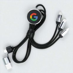 CHCO-02: Custom 3-in-1 USB Multi Charging Cable with Logo Printing – Corporate Gifts Singapore