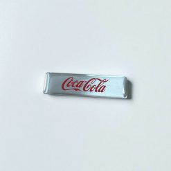 CENT-01: Custom Epoxy Name Tags Customisation for Coca-Cola