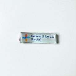 CENT-01: Custom Epoxy Name Tags Customisation for National University Hospital
