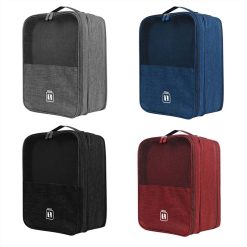 Ashlea Snow Canvas Shoe Bags with Logo Printing