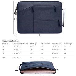LTB-12: AirLite Laptop Sleeve – Custom Laptop Bag Printing in Singapore
