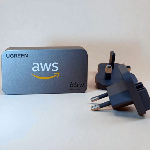 UGREEN 65W 3-Port Nexode Pro GaN Fast Travel Charger for AWS