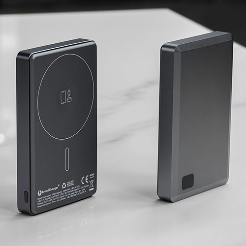 BrandCharger Powerwave-2 10000mAh Eco Power Bank – Sustainable Wireless Charging