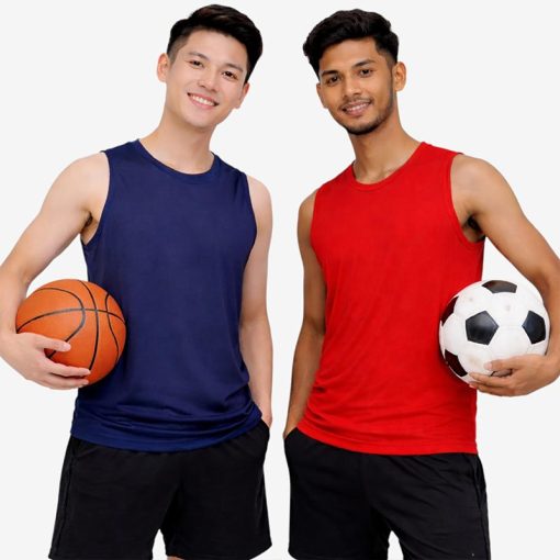 QD73 – Unisex Microfibre Mini Eyelet Tank Top Printing