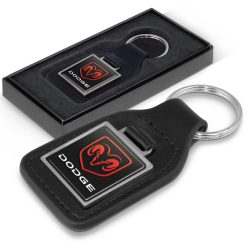 CLT-09: Square Baron Leather Key Ring
