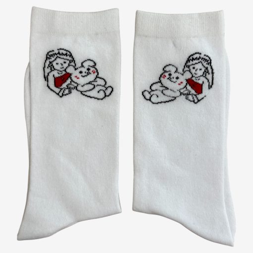 CSOP-04: Custom Everyday Casual Socks Printing with Jacquard Weaving for Churches