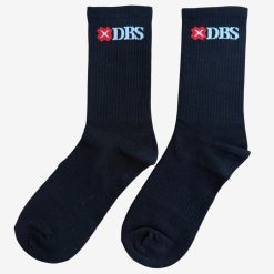 custom socks printing for DBS Bank