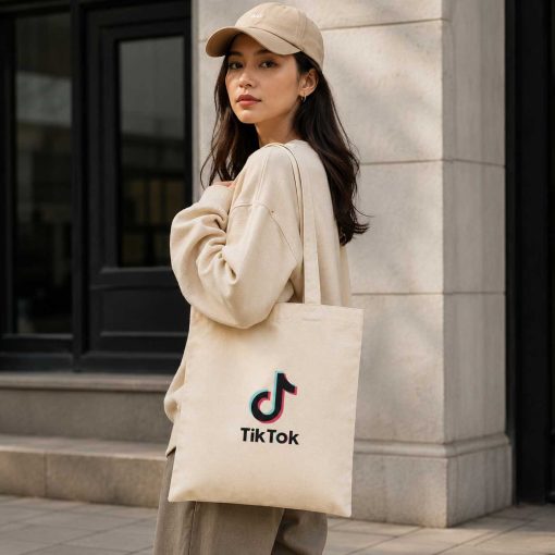 A4 Size Canvas Tote Bag Printing