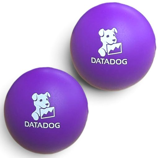 purple stress balls for DATADOG