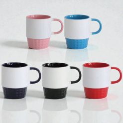 CNM-07: Colored Base Ceramic Mugs