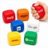 Cube shaped squeezable stress ball reliever - 01
