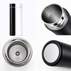 ALL-IN Classic Flask 250ml Stainless Steel Vacuum Insulated Bottle Size with Custom Logo Printing Singapore